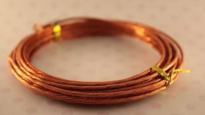 سیم مفتول برنجی طلایی